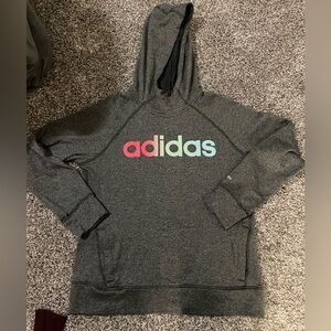Adidas Hooded Sweatshirt Size Large